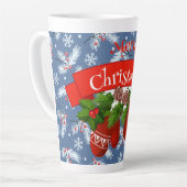 Weihnachts-Handschuhe Milchtasse (Linke Ecke)