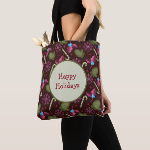 Weihnachts-Handschuhe, Schneeflocken, Pfefferminzs Tasche