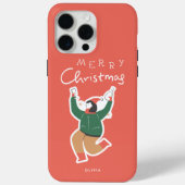 Weihnachts-Handy-Case Collection - gemütlich Case-Mate iPhone Hülle (Rückseite)