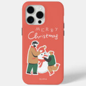 Weihnachts-Handy-Case Collection - gemütlich Case-Mate iPhone Hülle (Rückseite)