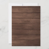 Weihnachts hässliche Pullover Thema Einladung (Rückseite)