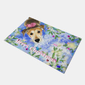 Weihnachts Haustier Doormat Fußmatte (Schrägansicht)