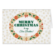 Weihnachts-Heiligabend, Zwillingsbruder, Schneeflo (Vorderseite (Horizontal))