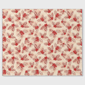 Weihnachts-Heilige Muster Geschenkpapier (Flach)
