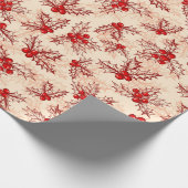 Weihnachts-Heilige Muster Geschenkpapier (Ecke)