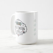 Weihnachts-heiße Kakao Kaffeetasse (Vorderseite Links)
