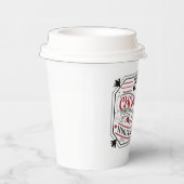 Weihnachts-heiße Schokolade-Party Pappbecher (Rechts)