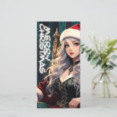 Weihnachts heißeste Schwester - Merry Xmas 0312202 (Stehend Vorderseite)