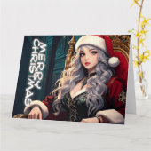 Weihnachts heißeste Schwester - Merry Xmas 0312202 Karte (Gelbe Blume)