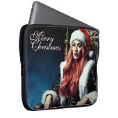 Weihnachts heißeste Schwester - Merry Xmas 0312202 Laptopschutzhülle (Vorne Rechts)