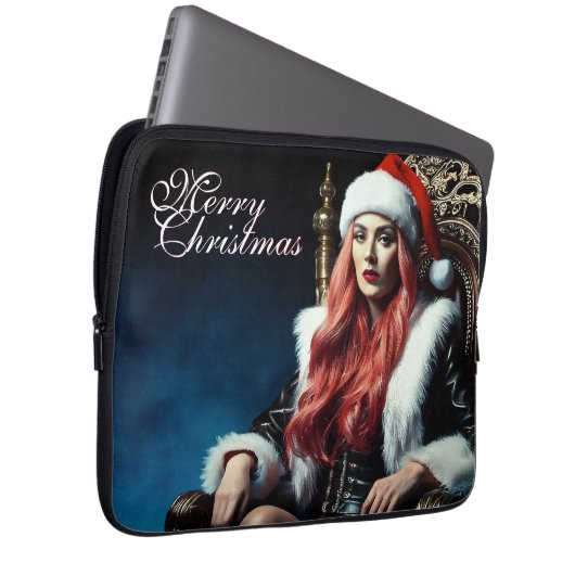 Weihnachts heißeste Schwester - Merry Xmas 0312202 Laptopschutzhülle (Vorne Rechts)