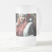 Weihnachts heißeste Schwester - Merry Xmas 0312202 Mattglas Bierglas (VorderseiteRechts)