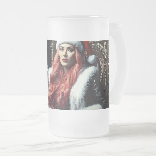 Weihnachts heißeste Schwester - Merry Xmas 0312202 Mattglas Bierglas (VorderseiteRechts)