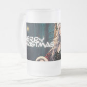 Weihnachts heißeste Schwester - Merry Xmas 0312202 Mattglas Bierglas (Vorderseite Links)