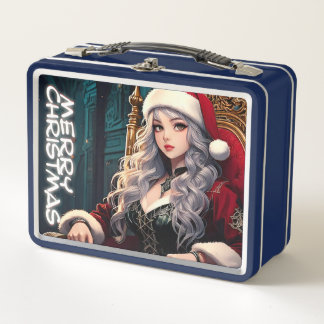 Weihnachts heißeste Schwester - Merry Xmas 0312202 Metall Brotdose