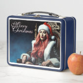 Weihnachts heißeste Schwester - Merry Xmas 0312202 Metall Brotdose (Beispiel)