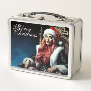 Weihnachts heißeste Schwester - Merry Xmas 0312202 Metall Brotdose