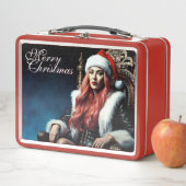 Weihnachts heißeste Schwester - Merry Xmas 0312202 Metall Brotdose (Beispiel)