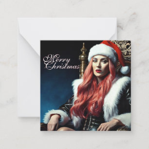 Weihnachts heißeste Schwester - Merry Xmas 0312202 Mitteilungskarte