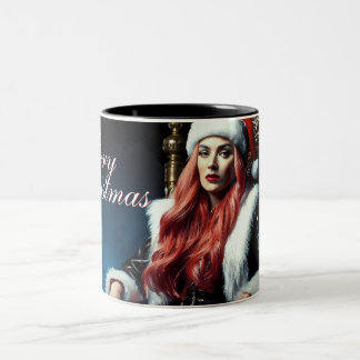 Weihnachts heißeste Schwester - Merry Xmas 0312202 Zweifarbige Tasse