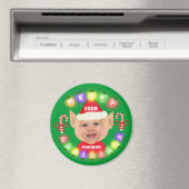 Weihnachts Helfer Custom Weihnachts-Foto Magnet (In Situ (Geschirrspüler))