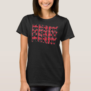 Weihnachts-Hemd, Weihnachts-Lover-T-Shirt, Merry C T-Shirt