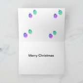 Weihnachts-Herald Angel freut sich Karte (Innenseite)