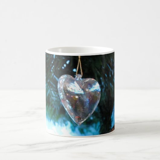 Weihnachts-Herz-Tasse (Stretch) Kaffeetasse (Mittel)