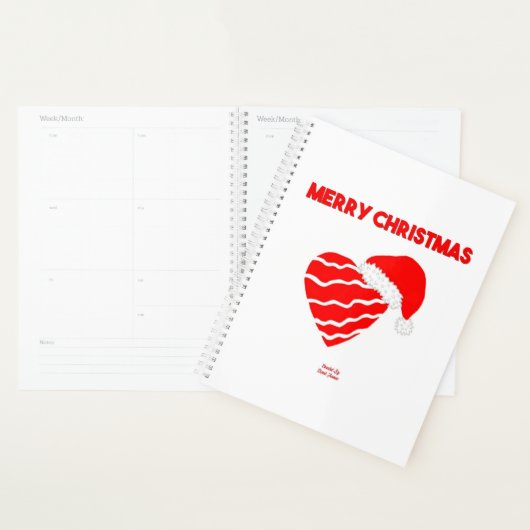 Weihnachts-Herzstandardplaner Planer (Anzeige)