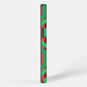 Weihnachts-Hexagone iPhone Hülle (Rechte Seite)