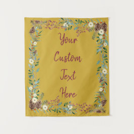 Weihnachts-Hintergrund, Empfang-Foto-Stand Wandteppich