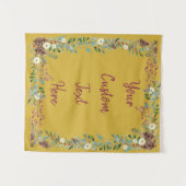 Weihnachts-Hintergrund, Empfang-Foto-Stand Wandteppich (Vorderseite (Horizontal))