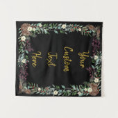 Weihnachts-Hintergrund, Empfang-Foto-Stand Wandteppich (Vorderseite (Horizontal))