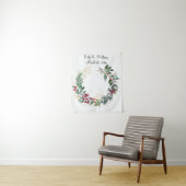 Weihnachts-Hintergrund, Empfang-Foto-Stand Wandteppich (Beispiel)