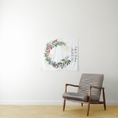 Weihnachts-Hintergrund, Empfang-Foto-Stand Wandteppich (Beispiel (Horizontal))