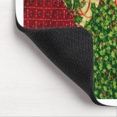 Weihnachts-Hintergrund Mousepad (Ecke)