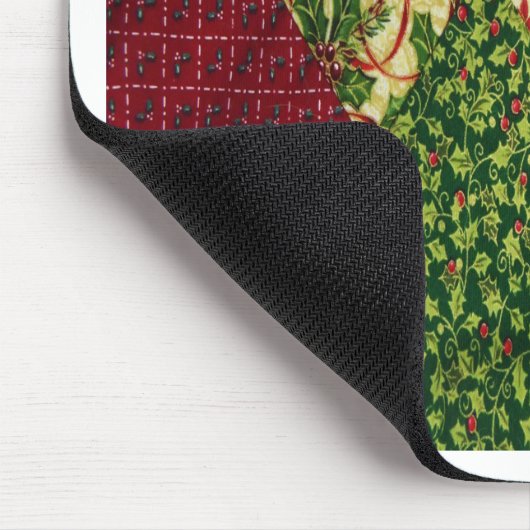 Weihnachts-Hintergrund Mousepad (Ecke)