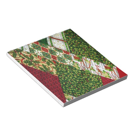 Weihnachts-Hintergrund Notizblock (angewinkelt)
