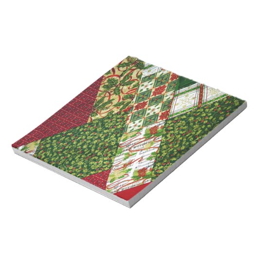 Weihnachts-Hintergrund Notizblock (Rotiert)