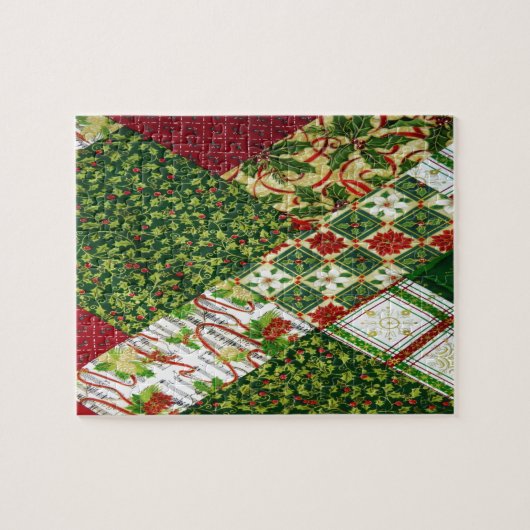 Weihnachts-Hintergrund Puzzle (Horizontal)