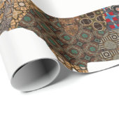 Weihnachts-Hippopotamus-Wrapping-Papier Geschenkpapier (Rolleneckpunkt)