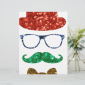 Weihnachts-Hipster Briefkopf (Stehend Vorderseite)