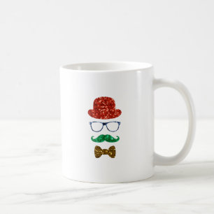 Weihnachts-Hipster Kaffeetasse