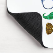 Weihnachts-Hipster Mousepad (Ecke)