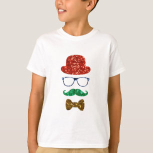 Weihnachts-Hipster T-Shirt
