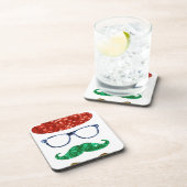 Weihnachts-Hipster Untersetzer (Rechte Seite)