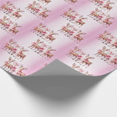 Weihnachts-Hirsch-Feiertags-Geschenkpapier Geschenkpapier (Ecke)