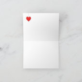 Weihnachts-Hochzeit Danke (Innenseite)