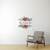 Weihnachts-Hochzeitstorte, Holiday Foto Stand T Wandteppich (Beispiel (Horizontal))