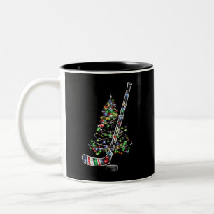 Weihnachts-Hockey-Sportball-Weihnachtsmannmütze Xm Zweifarbige Tasse